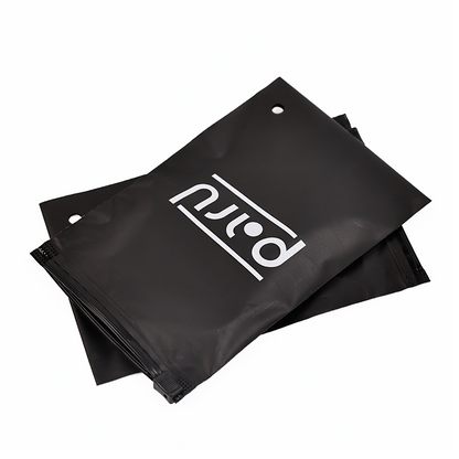 Small size black ziplock bag