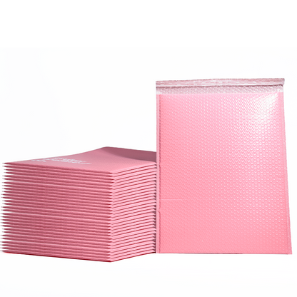 Large size pink express bubble bag