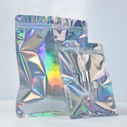 Various sizes of laser ziplock bags