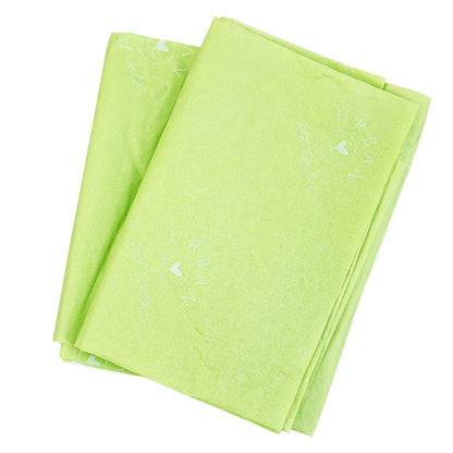 Green Shirley Paper Print White Pattern Wrapping Paper