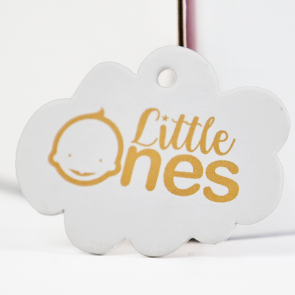 Special cloud shape hangtag