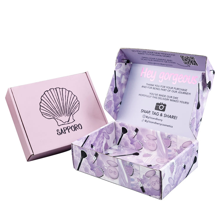 Girls macaron color airplane box
