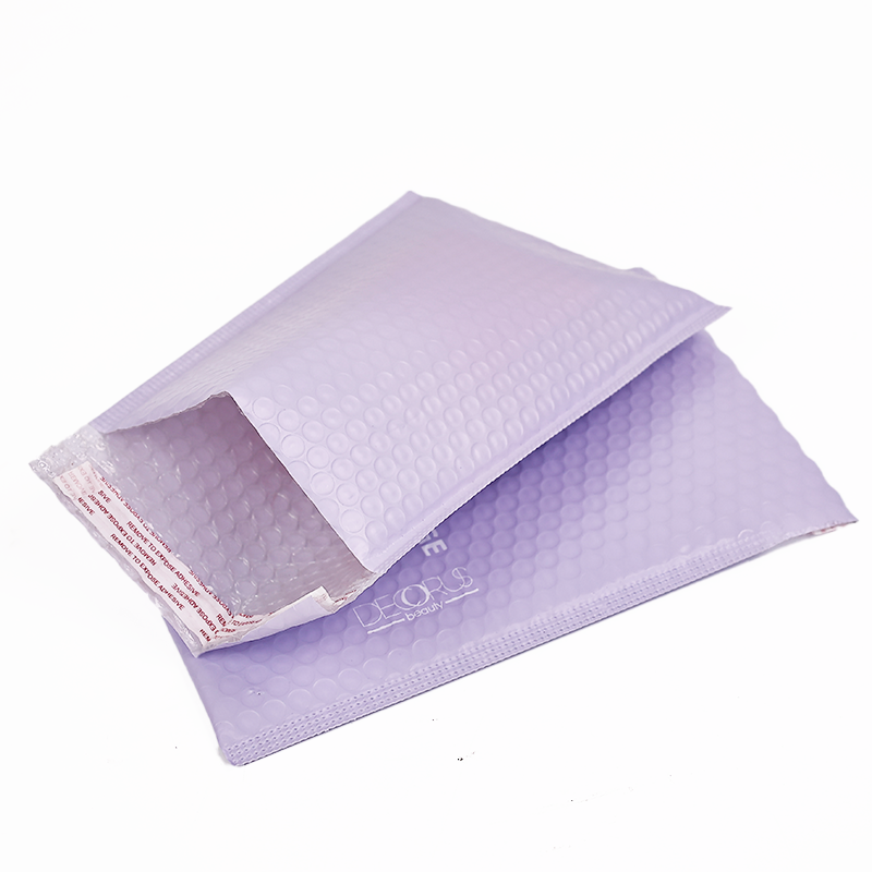 Purple co-extrusion film express bubble bag