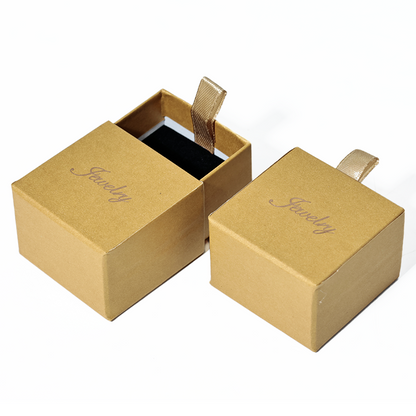Yellow pearlescent drawer box