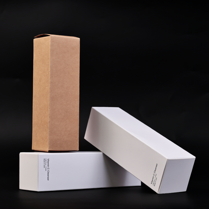 White card, brown kraft paper small color box product packaging box