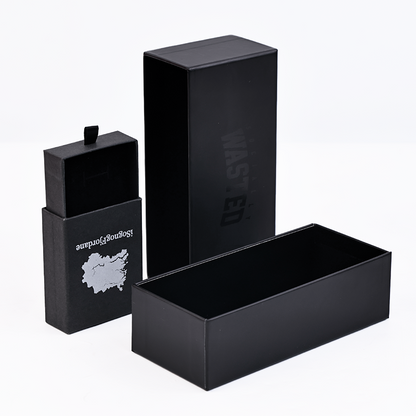 Black multi-size drawer box