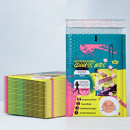 Pattern full color printing co-extrusion film express bubble bag