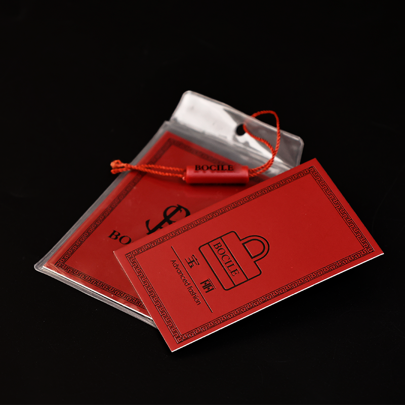 Various styles with UV printing hang tags