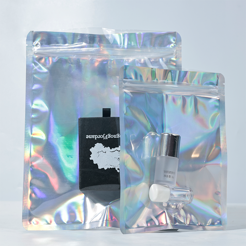 Various sizes of laser ziplock bags