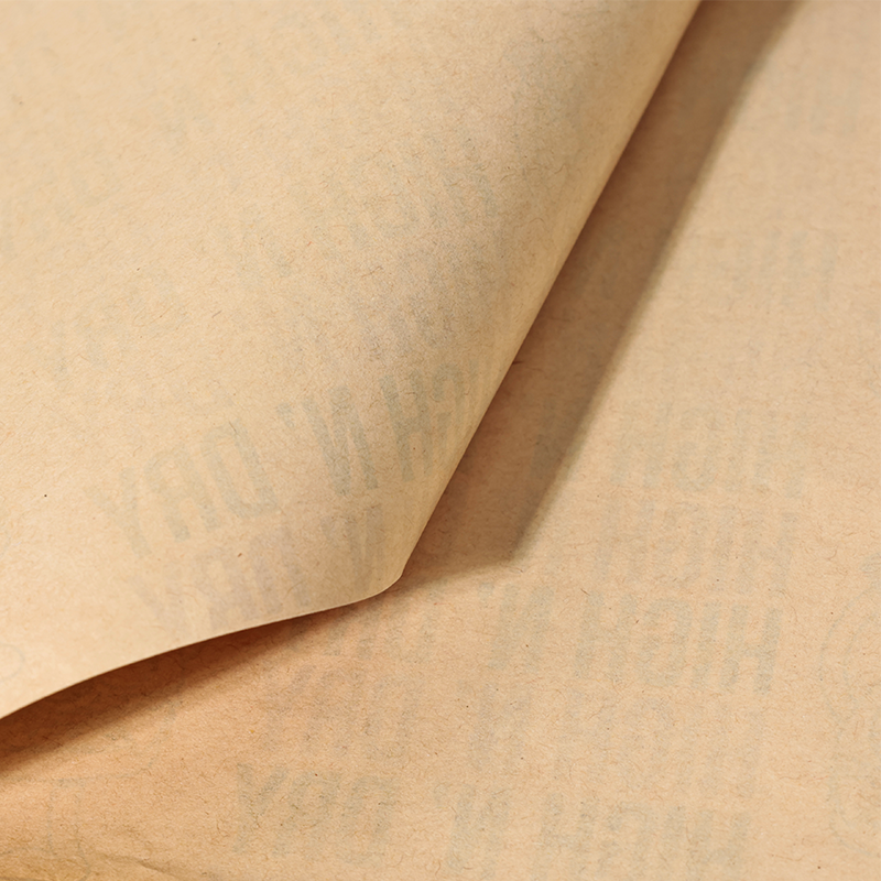 Hamburger food wrapping paper