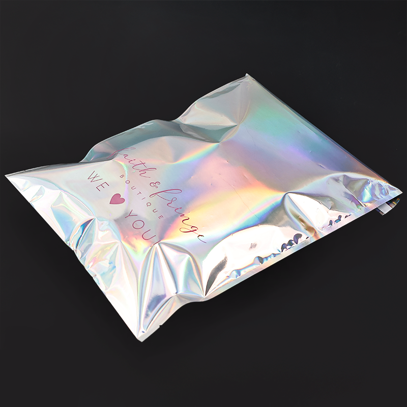Laser plastic express packaging bag
