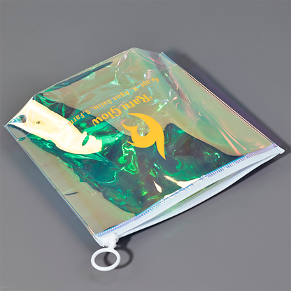 PVC zipper bag in various sizes and colors