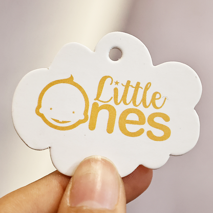Special cloud shape hangtag