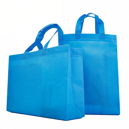 Blue Multi-style Non-woven Tote Bag