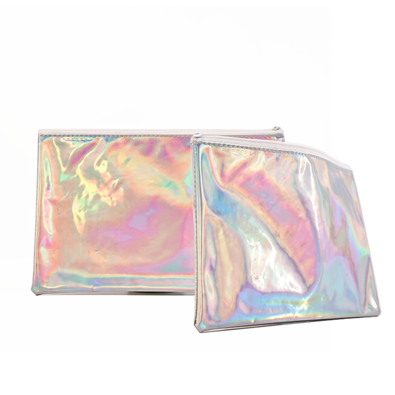 Laser zipper bag