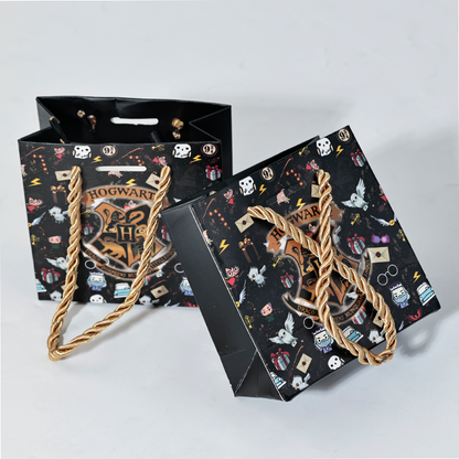 Black small size tote bag