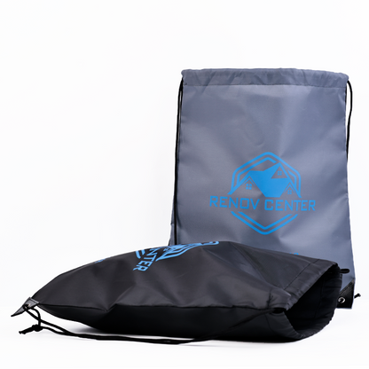 Polyester backpack drawstring bag in multiple colors