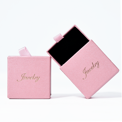 Pink pearlescent drawer box