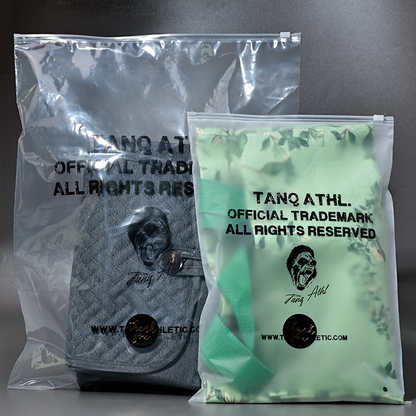 Plastic ziplock bags in various sizes and styles