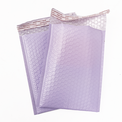 Purple co-extrusion film express bubble bag