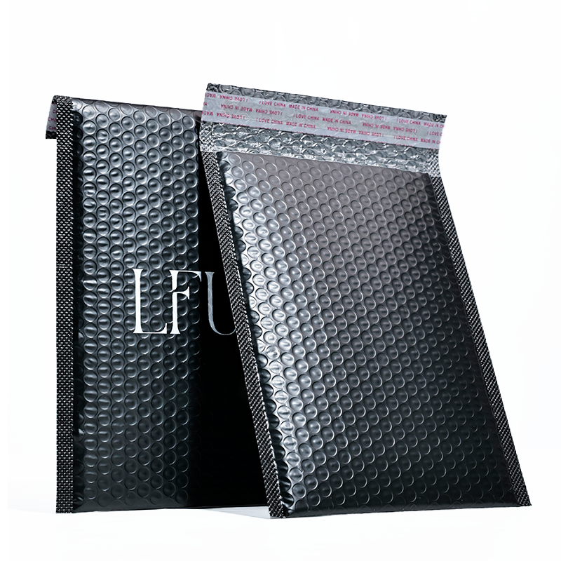 Black co-extrusion film express bubble bag