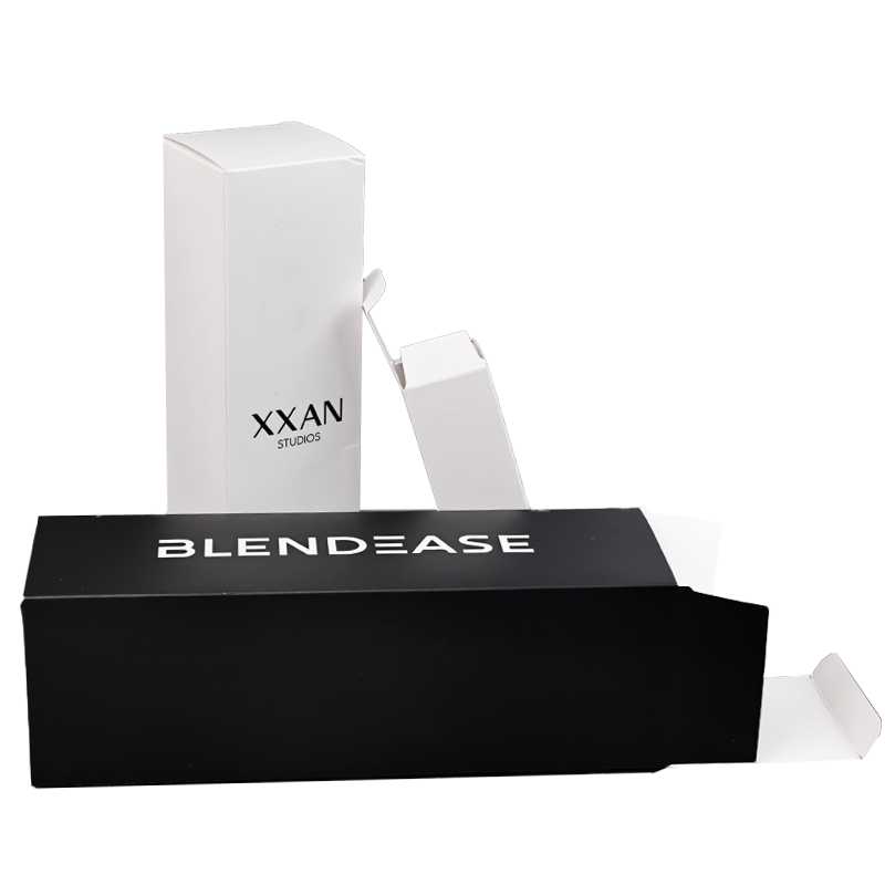 Large size black and white product packaging box