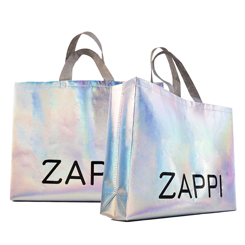 Large size laser non-woven tote bag