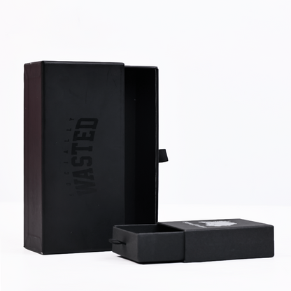 Black multi-size drawer box