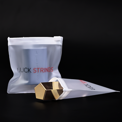 Square small size frosted PVC zipper bag