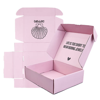 Girls macaron color airplane box