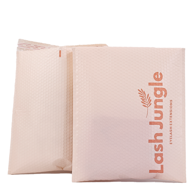 Pink co-extrusion film self-sealing courier bag