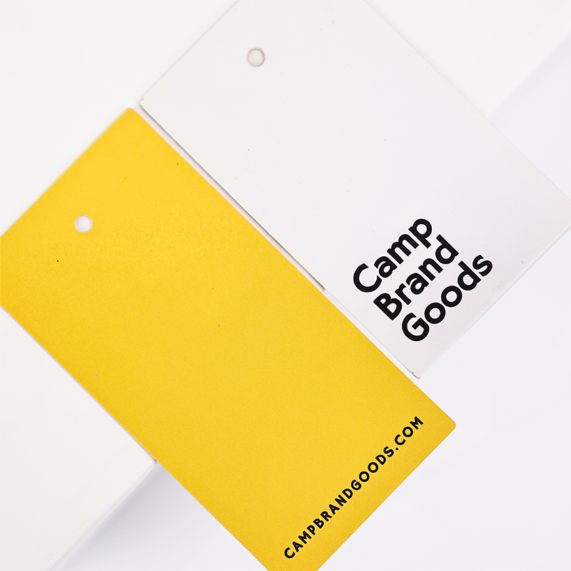 Yellow long tag