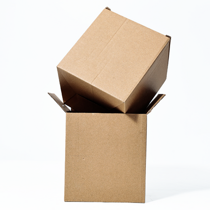 Square multi-lock kraft paper box