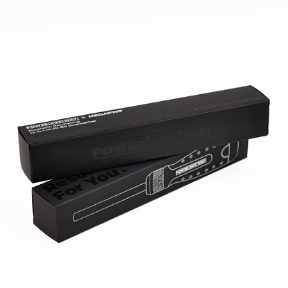 Black kraft paper hot silver UV printing packaging box