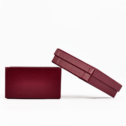 Red square lid gift box