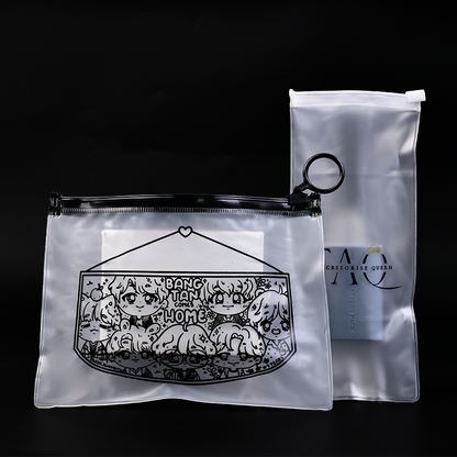 Various sizes of self-sealing PE zipper bags