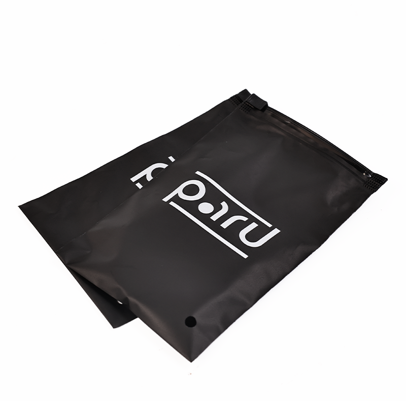 Small size black ziplock bag