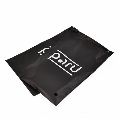 Small size black ziplock bag