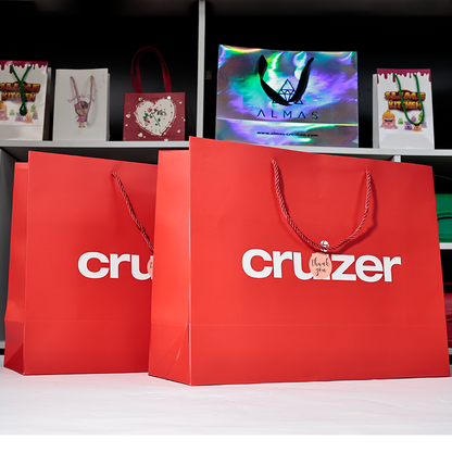 Red paper bag