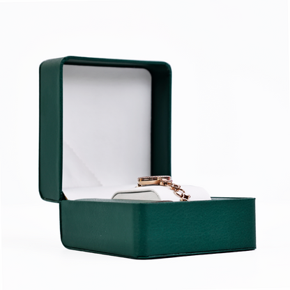 PU leather high-grade flip cover watch box