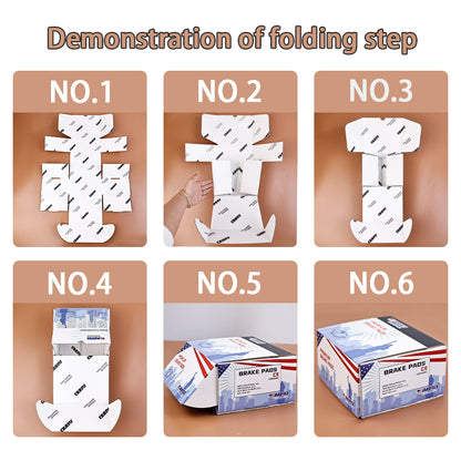 Double layer flip cover airplane box