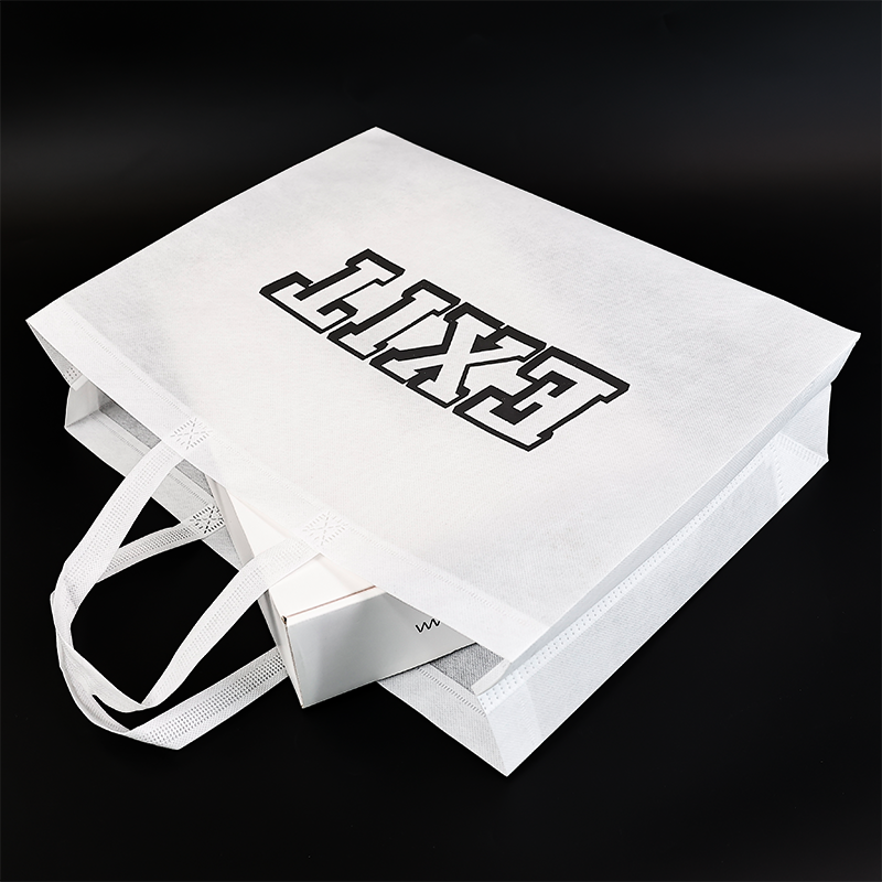 White large size non-woven tote bag