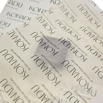 Light yellow wrapping paper pattern dark green printing