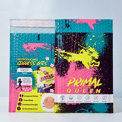 Pattern full color printing co-extrusion film express bubble bag