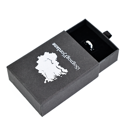 Black small size drawer jewelry box