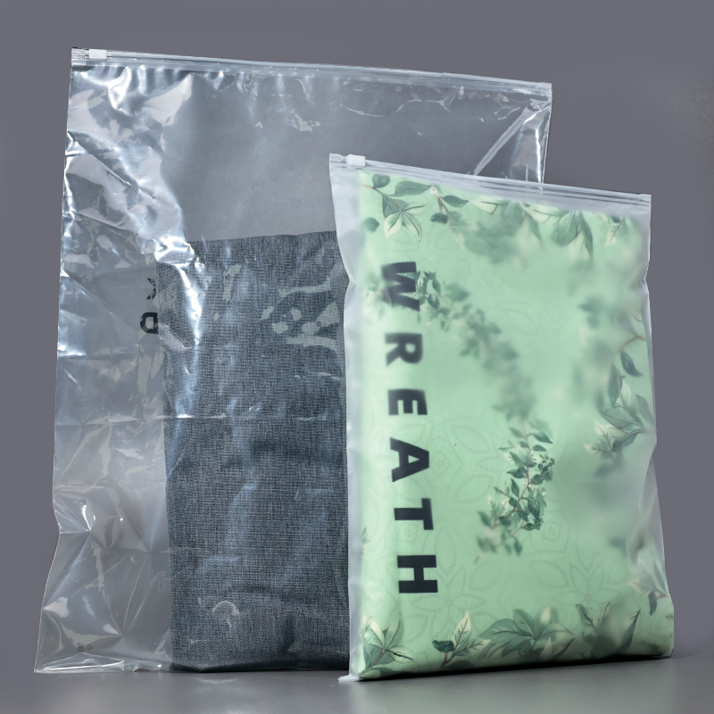 Plastic ziplock bags in various sizes and styles