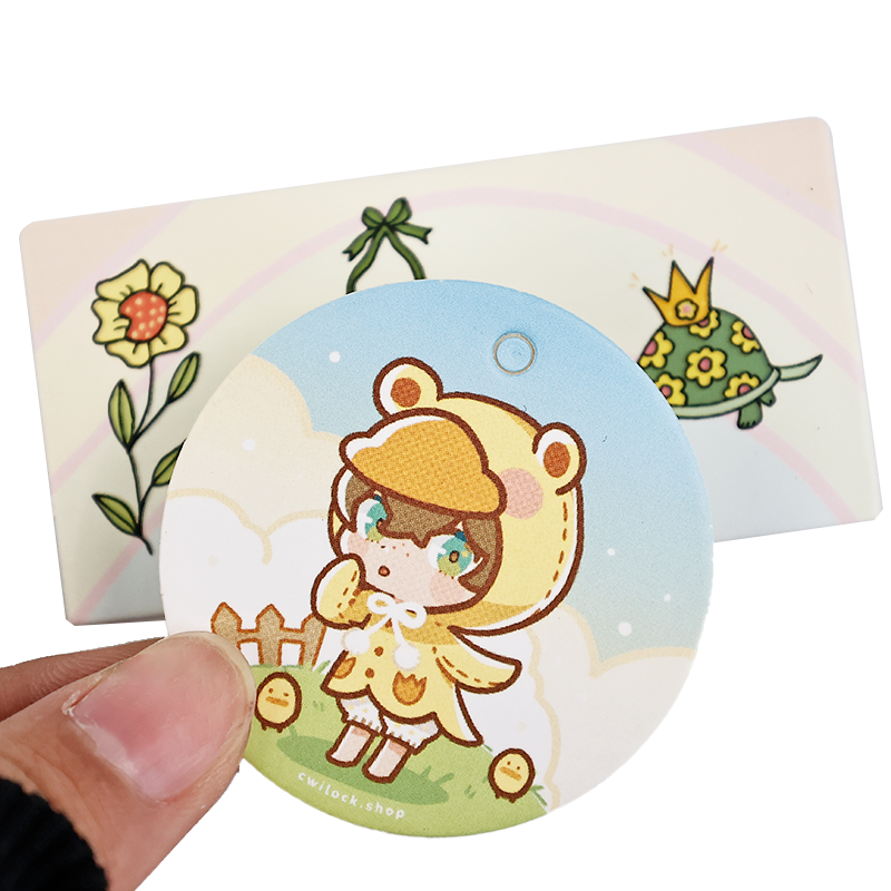 Cartoon painted pattern various styles set tag