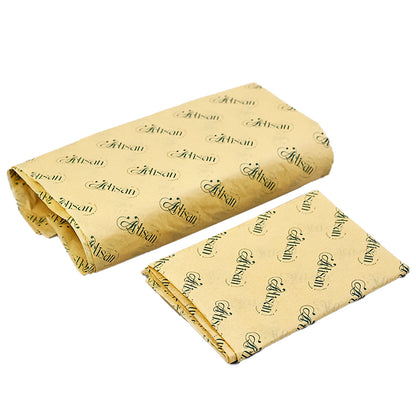 Yellow Shirley Paper Print Dark Green English Wrapping Paper
