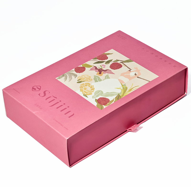 Pink long drawer box