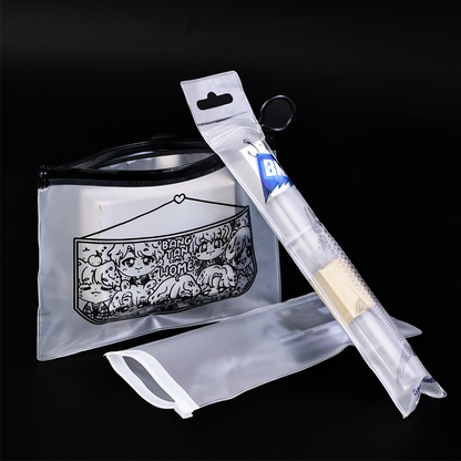 Various sizes of self-sealing PE zipper bags
